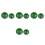 8Pcs Durable Green Simulation Lotus-Leaves Floating Fishpond Decor 8