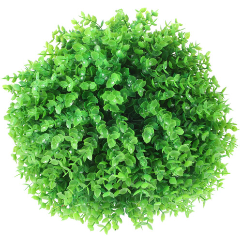 2Pcs Decorative Plastic Grass Balls for Home Ceiling Hanging