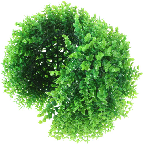 2Pcs Decorative Plastic Grass Balls for Home Ceiling Hanging 1