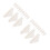24Pcs Ivory Plastic Vending Machine Extensions Universal Coil Pushers 9
