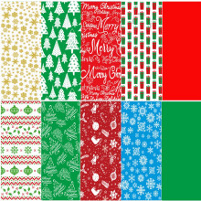 BAISDY Seidenpapier Weihnachten 80 Blatt 50x50 cm Geschenkverpackung — bastelpapier weihnachten, geschenkpapier eulen