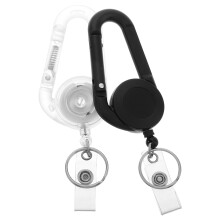 4Pcs Heavy Duty Retractable Carabiner Keychain ABS Durable Outdoor Use