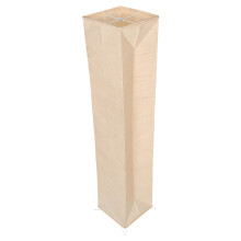 3Pcs Lightweight Paper Floor Lamp Covers Modern Stylish Light Yellow