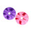 2Pcs Nail Training Rack Durable Stand for Nails Tip Assorted Color Use 5