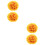 4Pcs Orange Decorative Plastic Topiary Balls for Ceiling and Wall 8