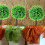 2Pcs Green Hanging Topiary Balls Artificial Plant Decoration 9