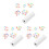 18Set Kit Da Te Per Bambini in Portatile Khaki 8