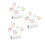 18Set Kit Da Te Per Bambini in Portatile Khaki 4