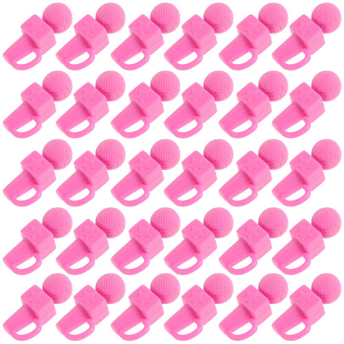 200St Roze Mini Microfoon Kinder Karaoke Met Speaker Plastic Speelgoed