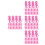 200St Roze Mini Microfoon Kinder Karaoke Met Speaker Plastic Speelgoed 5