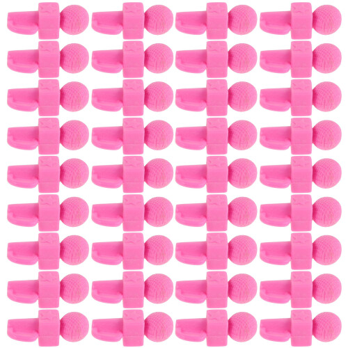 200St Roze Mini Microfoon Kinder Karaoke Met Speaker Plastic Speelgoed 1