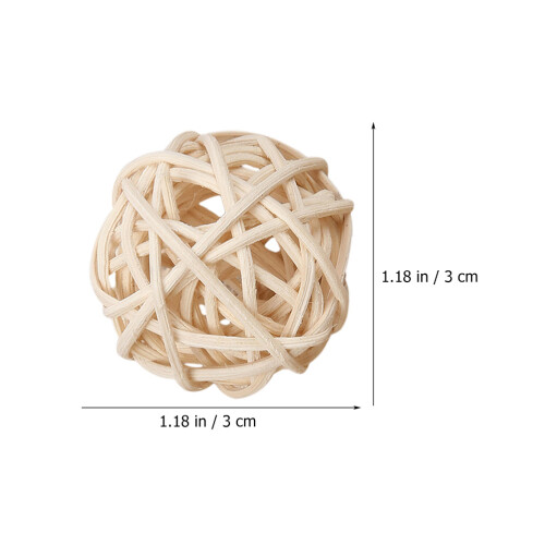 25St Rottingbollar Beige För Vasfyllnad Aromaterapi 1