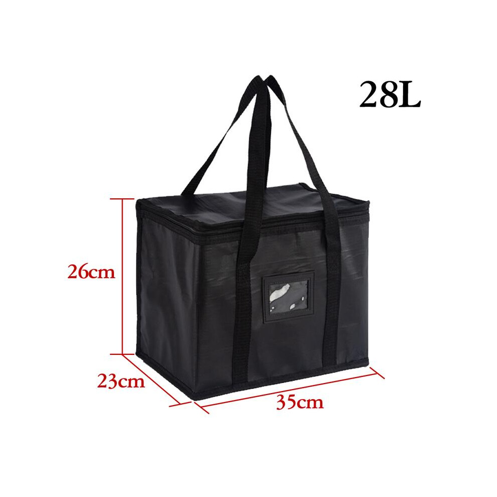 (28L) 1PC Large Food Delivery Insulated Bags Pizza Takeaway Thermal Warm Cold Bag Ruck UK