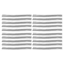 20 Stück Kunststoff-Spiralbindungsspulen, 19 mm,