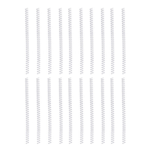 20 Stück Spiralbindungsspulen, 30 Blatt, 1