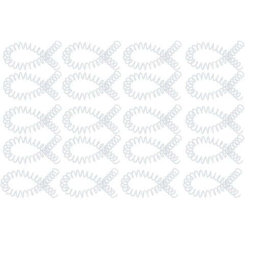 20 Stück Spiralbindungsspulen, 30 Blatt, 1