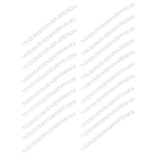 20 Stück Spiralbindungsspulen, 30 Blatt, 2