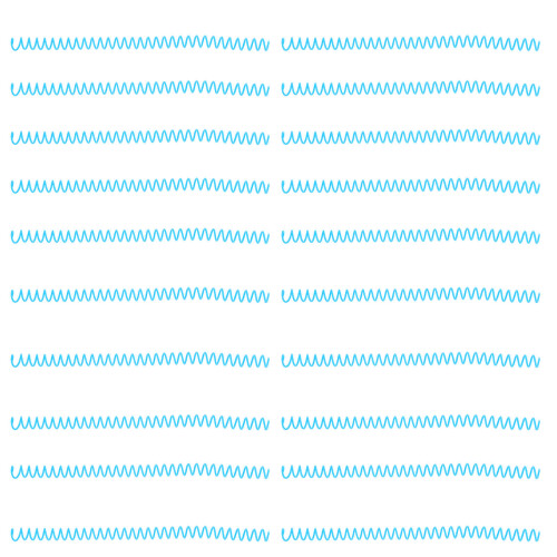 20 Stück Spiralbindungsspulen, 30 Blatt,