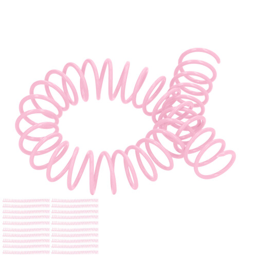 20 Stück Kunststoff-Spiralbindungsspulen, 19 mm, 1