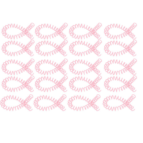 20 Stück Spiralbindungsspulen, 30 Blatt, 1