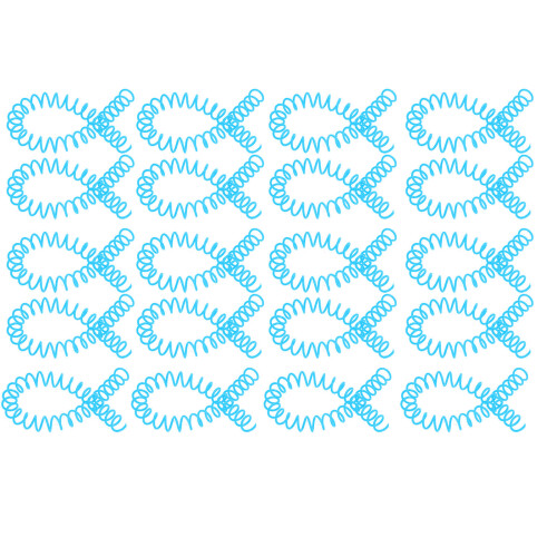 20 Stück Spiralbindungsspulen, 30 Blatt, 1