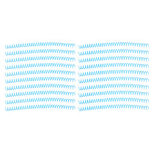 20Pcs Spiralbindung Spule große Kapazität
