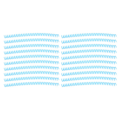 20Pcs Spiralbindung Spule große Kapazität