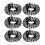 10Pcs Spiralbindung Spule große Kapazität 9