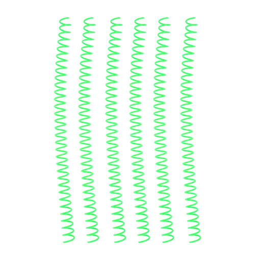 20Pcs Spiralbindung Spule große Kapazität 2