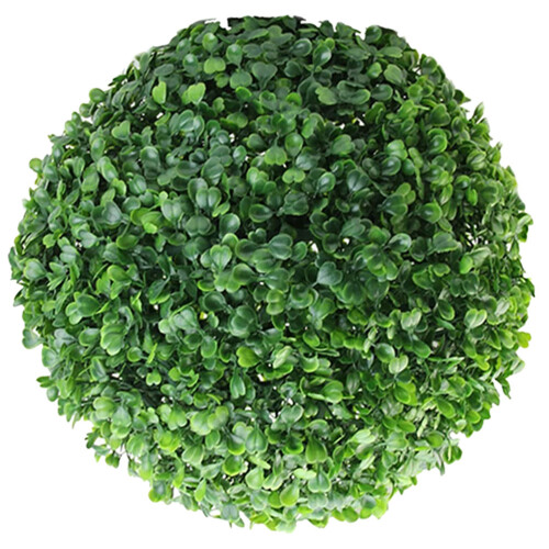 3Ud Bolas De Topiario Artificial Plástico Verde Para Decorar 1