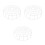 3Pcs White Ceiling Lamp Covers Protective Mesh for Light Fixture Guard 4