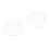 2Pcs White Protective Wire Guard Covers for Ceiling Lights Easy Fit 5