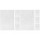 8Pcs Translucent Night Glow DIY Heat Shrinkable Sheets White Bops 4