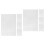 8Pcs Translucent Night Glow DIY Heat Shrinkable Sheets White Bops 6
