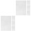 8Pcs Translucent Night Glow DIY Heat Shrinkable Sheets White Bops 5