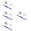 20Pcs Dark Screen Pen with Dual Tips for Phone and Tablet 9