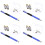 20Pcs Dark Screen Pen with Dual Tips for Phone and Tablet 7