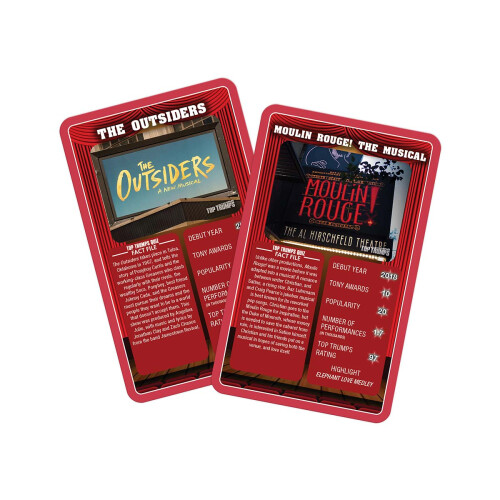 Top Trumps Musicals Top Trumps Limited Edition Card Game 1