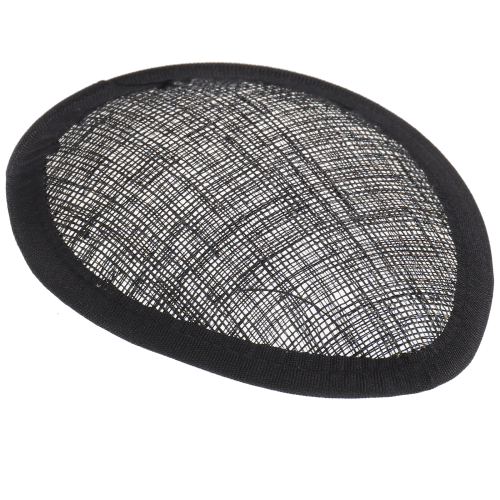 4Pcs Premium Black Linen Hat Making Base for DIY Caps and Hats 2