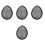 4Pcs Premium Black Linen Hat Making Base for DIY Caps and Hats 5