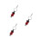 3Pcs Unique Motorcycle Keychain Shock Absorber Decoration for Men 9