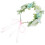 5Pcs Headbands Femininas Verde Para Cosplay E Festivais 1