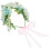 5Pcs Headbands Femininas Verde Para Cosplay E Festivais 2