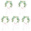 5Pcs Headbands Femininas Verde Para Cosplay E Festivais 4