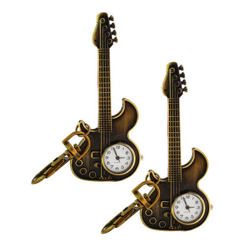 10Pz Portachiavi Design Chitarra 1