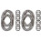 20Pz Fermagli Metallici Neri Per Borse, Per Cintura E DIY 4