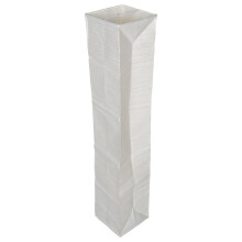 2Pcs Paper Floor Lamp Shade Replacement Stylish Beige Lighting