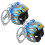 4St Motorhelm Sleutelhanger Sleutel Accessoire Met Ring Multi 1