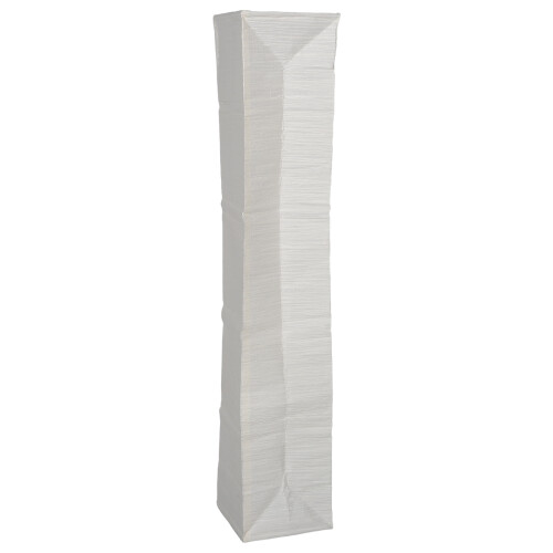 2Pcs Paper Floor Lamp Shade Replacement Stylish Beige Lighting 2