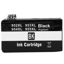 Zwarte ABS Inktcartridge Voor Printer Met 76Ml Grote Capaciteit